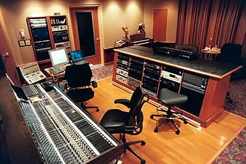side view of Control Room